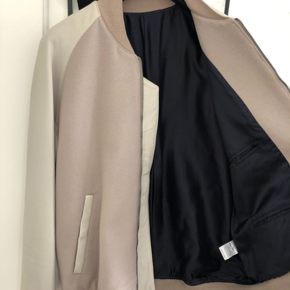 Leather/Wool Bomber Jacket Kith/Atrium - image 3